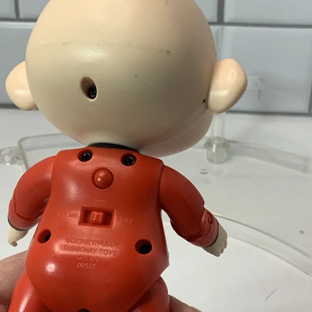 Disney Pixar Incredibles 2 Jack-Jack Light-Up Action Figure Plastic Red 5in‎
